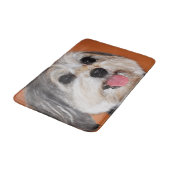 Tapis De Bain Portrait de chien de Havanese (Angle)