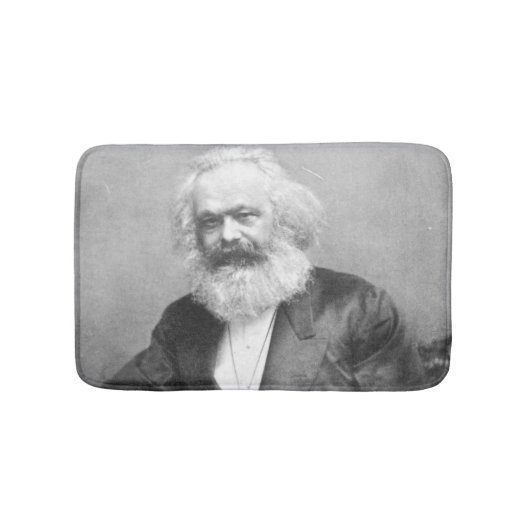 Tapis De Bain Portrait de Karl Marx (Devant)