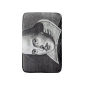 Tapis De Bain Portrait de William Shakespeare (Devant (Vertical))