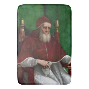 Tapis De Bain Portrait du pape Julius II (par Raphael)