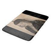 Tapis De Bain Portrait d'une belle femme (Angle)