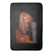 Tapis De Bain Portrait d'une belle jeune fille (devant Vertical)