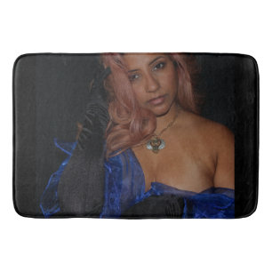Tapis De Bain Portrait d'une belle jeune fille
