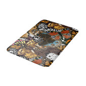 Tapis De Bain Poster de animal. Ailes papillons. (Angle)