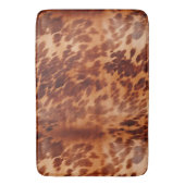 Tapis De Bain Poster de animal Brown de vache (devant Vertical)