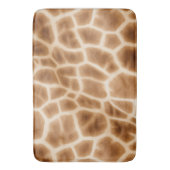 Tapis De Bain Poster de animal crème Brown Giraffe (devant Vertical)