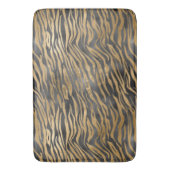 Tapis De Bain Poster de animal d'or Black Glitz (devant Vertical)