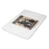 Tapis De Bain Poster Recherché Donald Trump - Compte Géorgie (Angle)