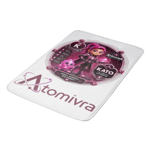 Tapis De Bain Potassium ATOMIVRA (Angle)