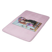 Tapis De Bain Potions de sorcières de livres de chats (Angle)