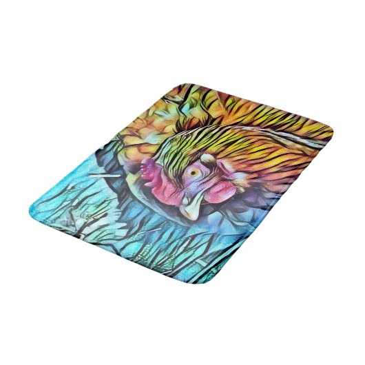 TAPIS DE BAIN POULET (Angle)