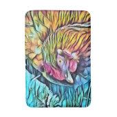 TAPIS DE BAIN POULET (Devant (Vertical))