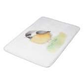 Tapis De Bain Poulet d'aquarelle (Angle)
