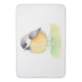 Tapis De Bain Poulet d'aquarelle (devant Vertical)