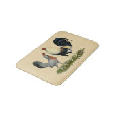 Tapis De Bain Poulets dorés (Angle)