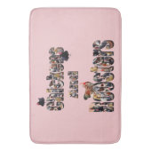 Tapis De Bain Poulets Et Coqs, (devant Vertical)