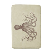 Tapis De Bain Poulpe Brown de cru (Devant (Vertical))