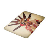 Tapis De Bain Poupée Kachina Native American Photo Bold Simple (Angle)