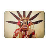 Tapis De Bain Poupée Kachina Native American Photo Bold Simple (Devant)