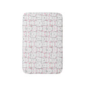 Tapis de bain pour chat chatons chats drôles (Devant (Vertical))