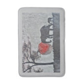Tapis de bain pour éléphants africains (Devant (Vertical))