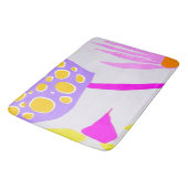 Tapis de bain pour illustration botanique (Angle)
