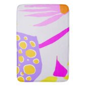 Tapis de bain pour illustration botanique (devant Vertical)