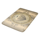 Tapis de bain pour le 19e anniversaire de mariage (Angle)