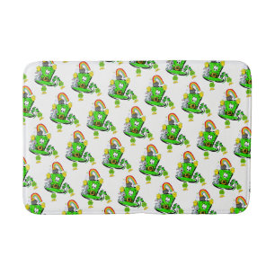 Tapis de bain pour le jour de la Saint-Patrick heu