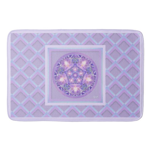 Tapis De Bain Pourpre W1 (Devant)