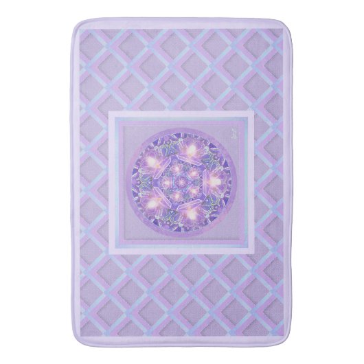 Tapis De Bain Pourpre W1 (devant Vertical)