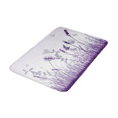 Tapis De Bain Pré et papillon pourpres (Angle)