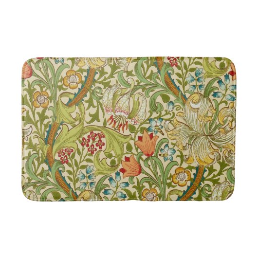 Tapis De Bain Pre-Raphaelite d'or de cru de lis de William (Devant)