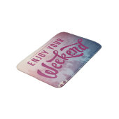 Tapis De Bain Préparez pour le week-end (Angle)