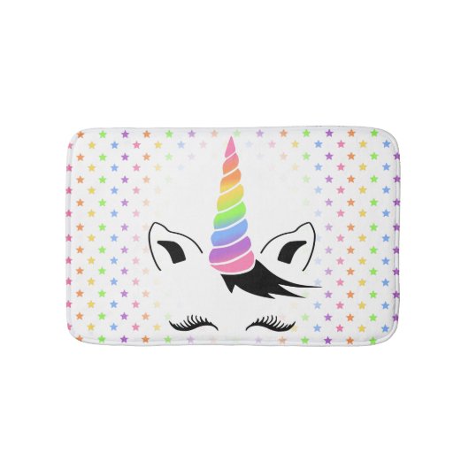 Tapis De Bain Pretty Pastel Unicorn (Devant)
