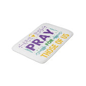 Tapis De Bain Priez pour nous (Angle)