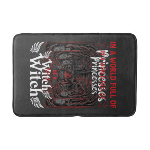 Tapis De Bain Princesses Sorcière Halloween Château Chaudron Tom
