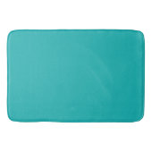Tapis De Bain Printemps Turquoise Bleu (Devant)