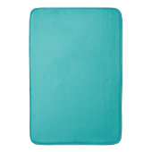 Tapis De Bain Printemps Turquoise Bleu (devant Vertical)