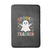 Tapis De Bain Prof Enseignant Fantôme Mignon Halloween Création_ (Devant (Vertical))