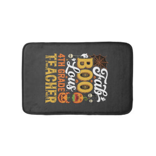 Tapis De Bain Professeur de 4e année Faboolous Halloween