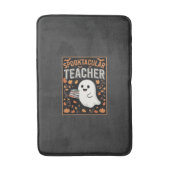 Tapis De Bain Professeur effrayant design de fantôme d'Halloween (Devant (Vertical))