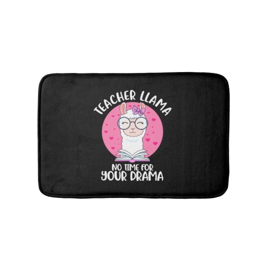 Tapis De Bain Professeur Llama (Devant)