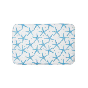Tapis De Bain Profil sous convention astérisque bleu de mer