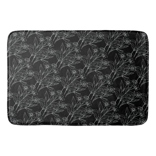Tapis De Bain Profitez des fleurs de Little Things (Devant)