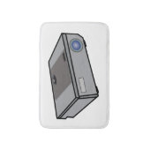 Tapis De Bain Projecteur vidéo (Devant (Vertical))