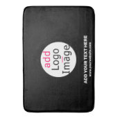 Tapis De Bain Promo d'entreprise personnalisable Ajouter votre l (devant Vertical)