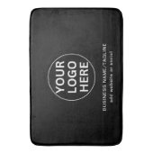 Tapis De Bain Promo en noir et blanc (devant Vertical)