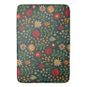 Tapis De Bain Protea Floral Block Imprimer Millefleur darnes (devant Vertical)