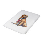 Tapis De Bain Proud American Golden Retriever Vintage Tee 4 (Angle)